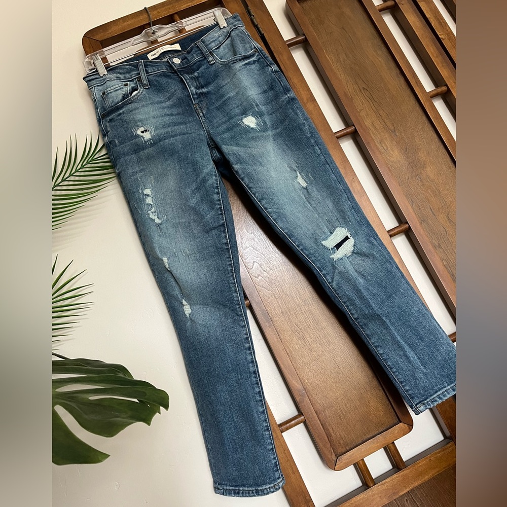 GAP Women's Boyfriend Jeans - Faded Blue